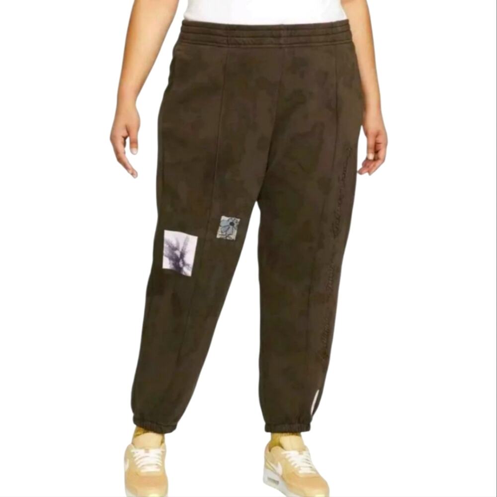 Nike Sportswear Sweatpants Art To Wear Patches Embroidered Acid Dye Plus Size 3X